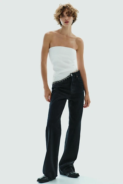 JEWEL STRAPLESS TOP