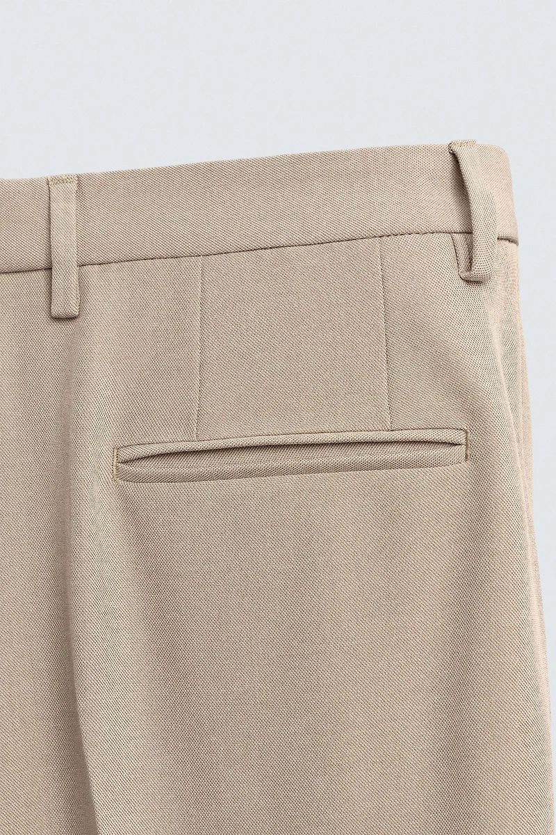 SLIM FIT SUIT PANTS