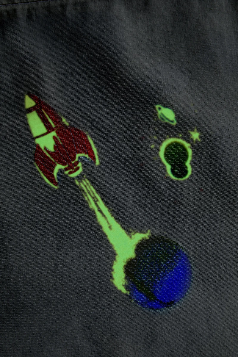 DRAP DE DESSUS ENFANT ESPACE