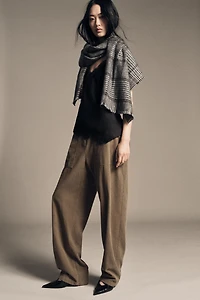 ÉCHARPE À CARREAUX