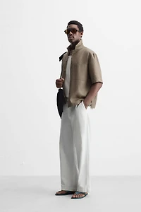 VISCOSE - JUTE SHIRT