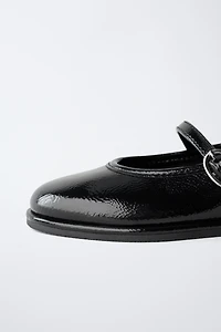 PATENT BALLET FLATS
