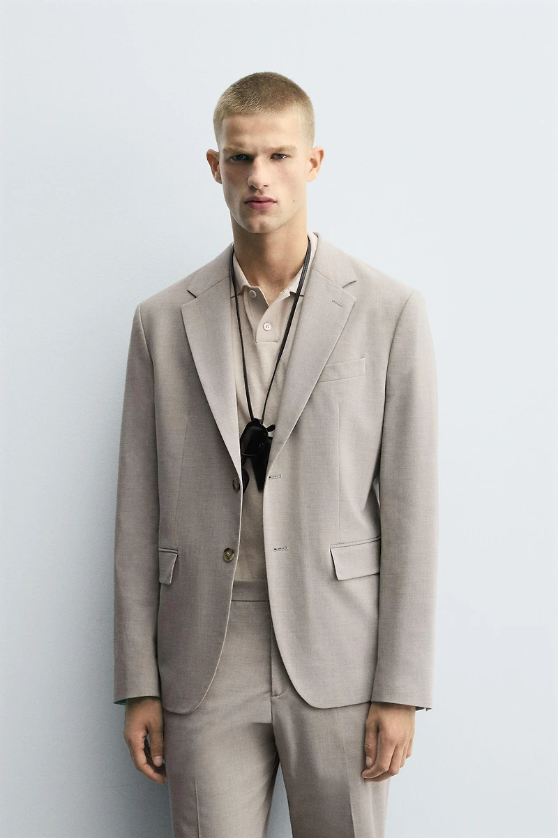 BLAZER DE COSTUME STRUCTURÉ