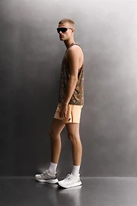 ABSTRACT PRINT RUNNING TANK TOP
