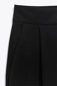 PLEATED PALAZZO PANTS