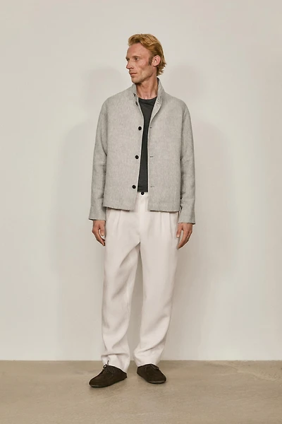 Total look linen bomber jacket - LIMITED EDITION