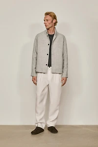 Total look linen bomber jacket - LIMITED EDITION