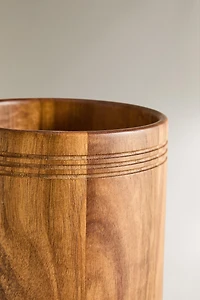POT À USTENSILES EN BOIS
