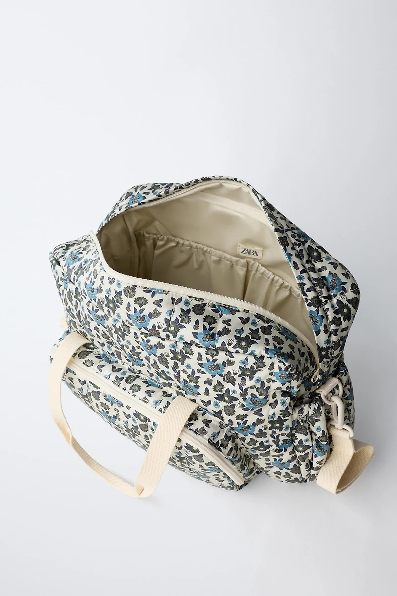 SAC MATERNITÉ À FLEURS