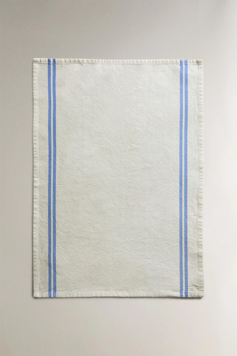 STRIPED COTTON TEA TOWEL