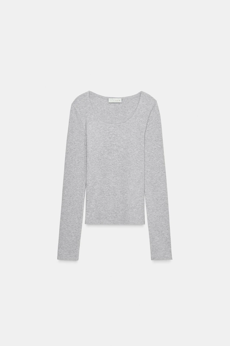 T-SHIRT À MANCHES LONGUES