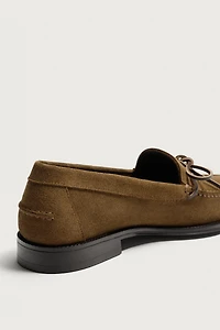 LEATHER DRESS LOAFERS