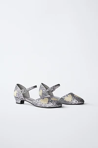 SPARKLY HEART HEELS