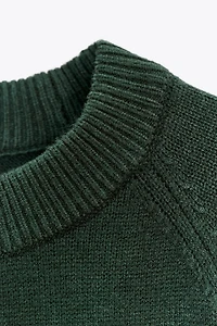 PULL EN MAILLE À MANCHES AMPLES
