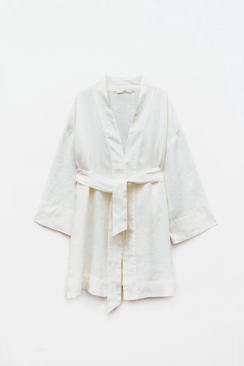 LINEN ROBE