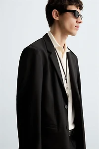 SLIM FIT STRETCH BLAZER