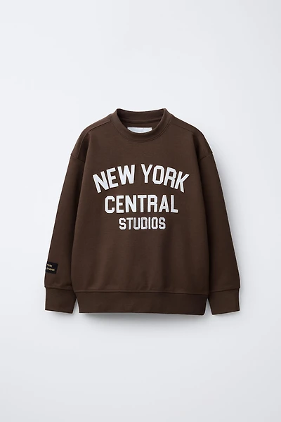 VARSITY INTERLOCK SWEATSHIRT