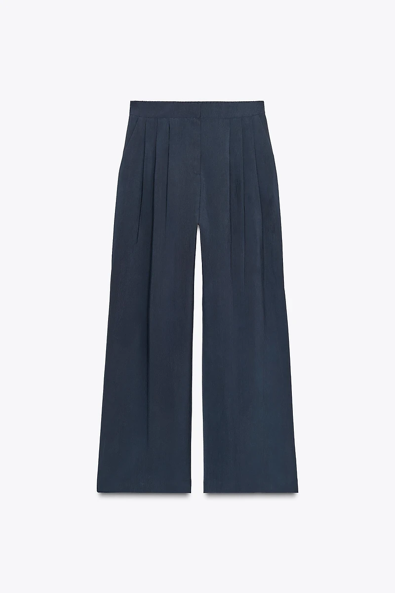 PANTALON FLUIDE PLIS ZW COLLECTION