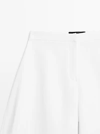 Split-hem trousers