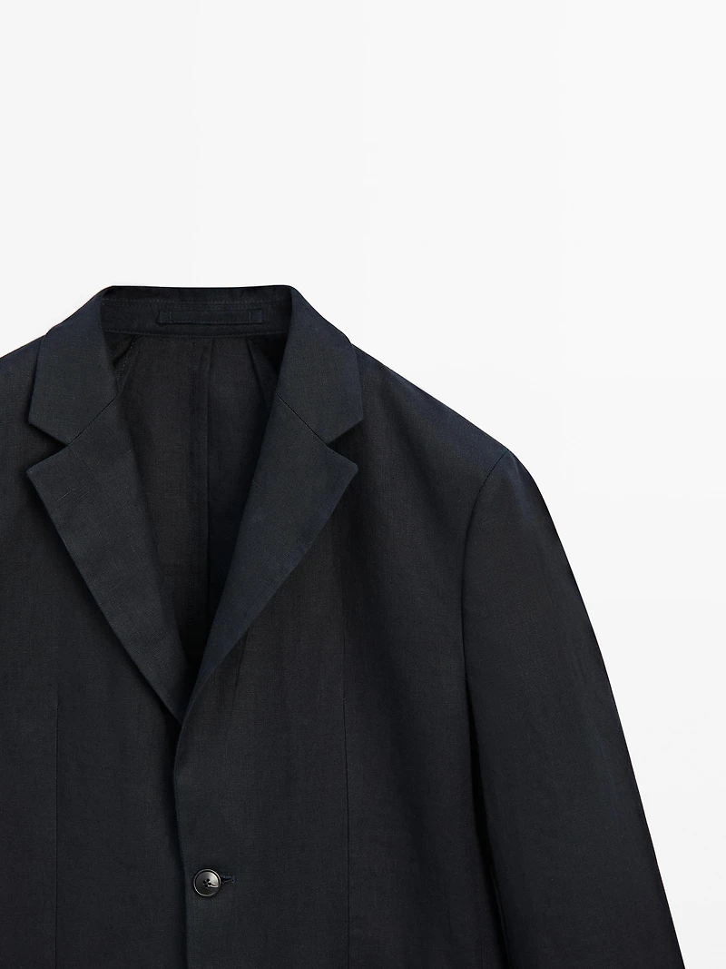 Veste de costume 100 % lin