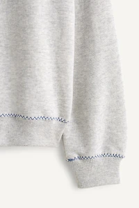 EMBROIDERED LIMITED EDITION SWEATSHIRT