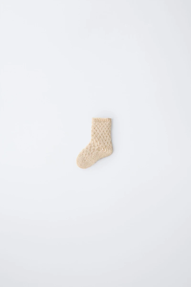 KNIT SOCKS WITH WOOL