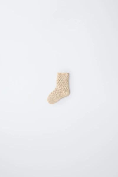 KNIT SOCKS WITH WOOL