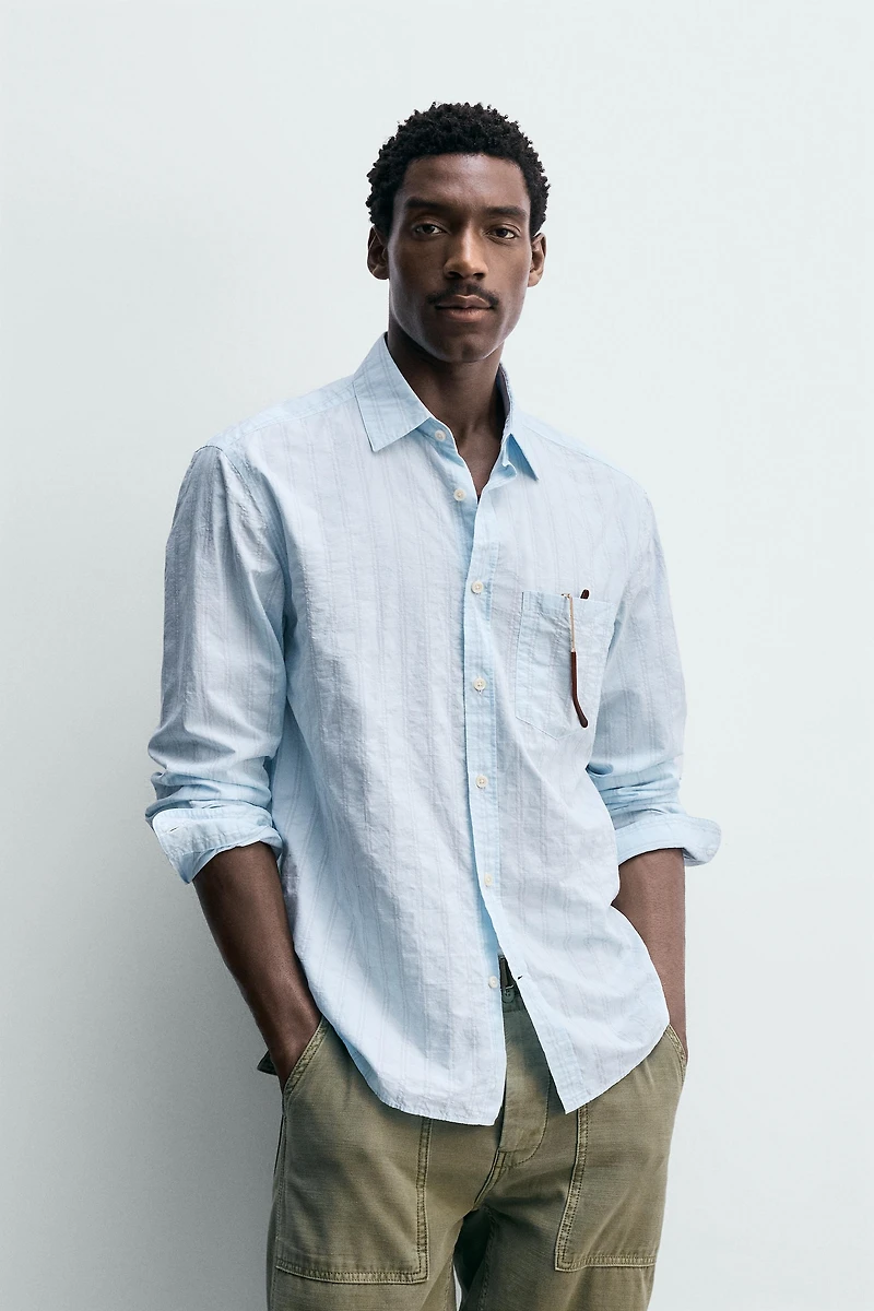 REGULAR FIT STRIPED SHIRT