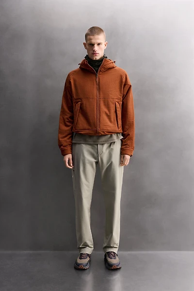 COMBINATION FLEECE TECHNICAL SWEATSHIRT