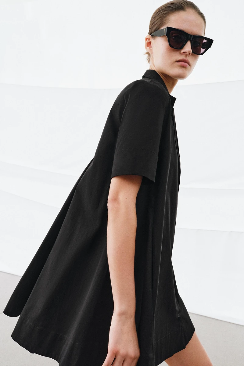 ZW COLLECTION POPLIN MINI DRESS