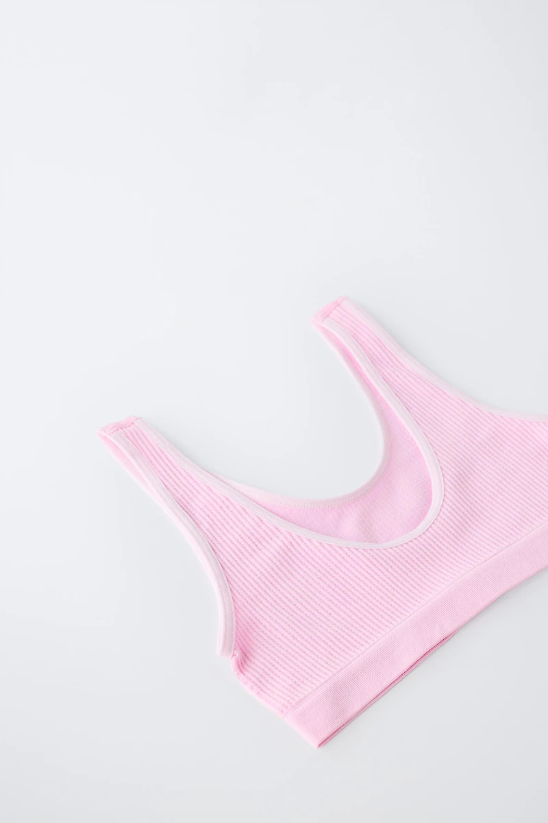 8-14 YEARS/ TWO-PACK SEAMLESS TOPS