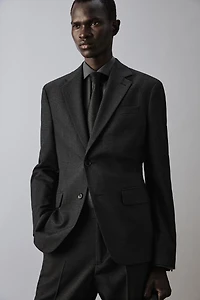 VESTE DE COSTUME STRUCTURÉE À CARREAUX