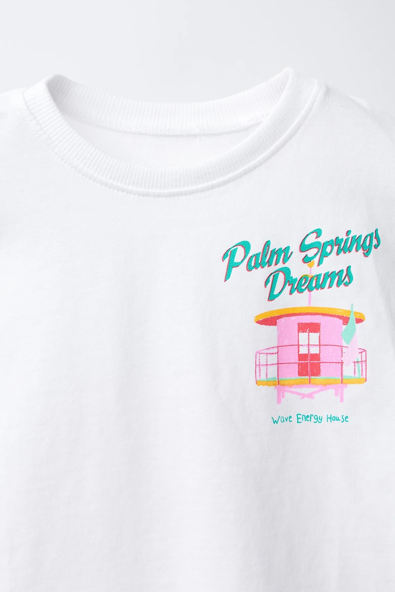 T-SHIRT IMPRIMÉ CABINE