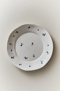 FLORAL PORCELAIN DINNER PLATE