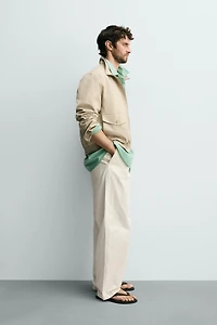 COTTON-LYOCELL REGULAR FIT JACKET