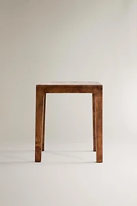 DARK WOODEN SIDE TABLE