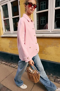 GINGHAM CHECK JACKET