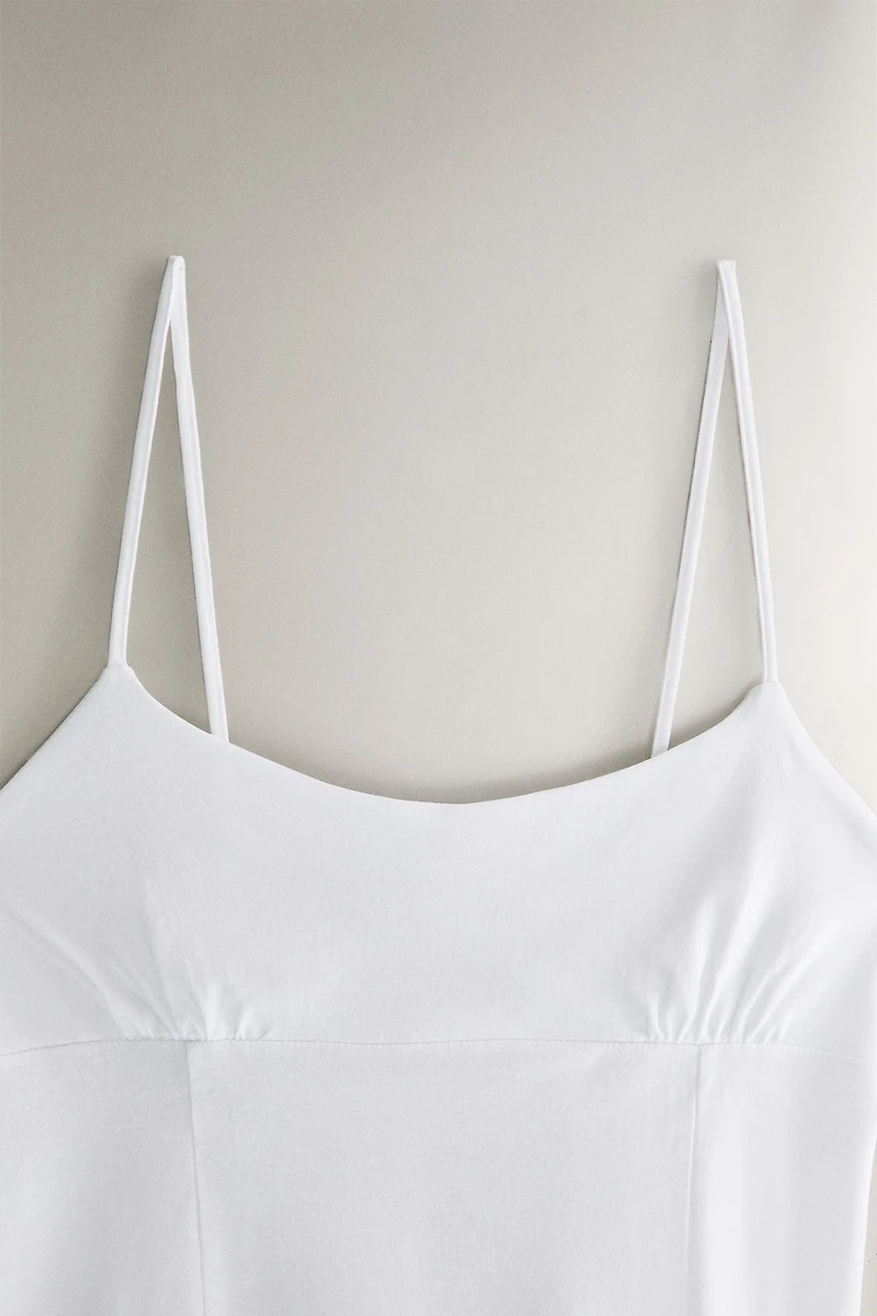 COTTON JERSEY TOP