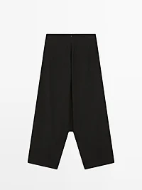 Flowing baggy trousers