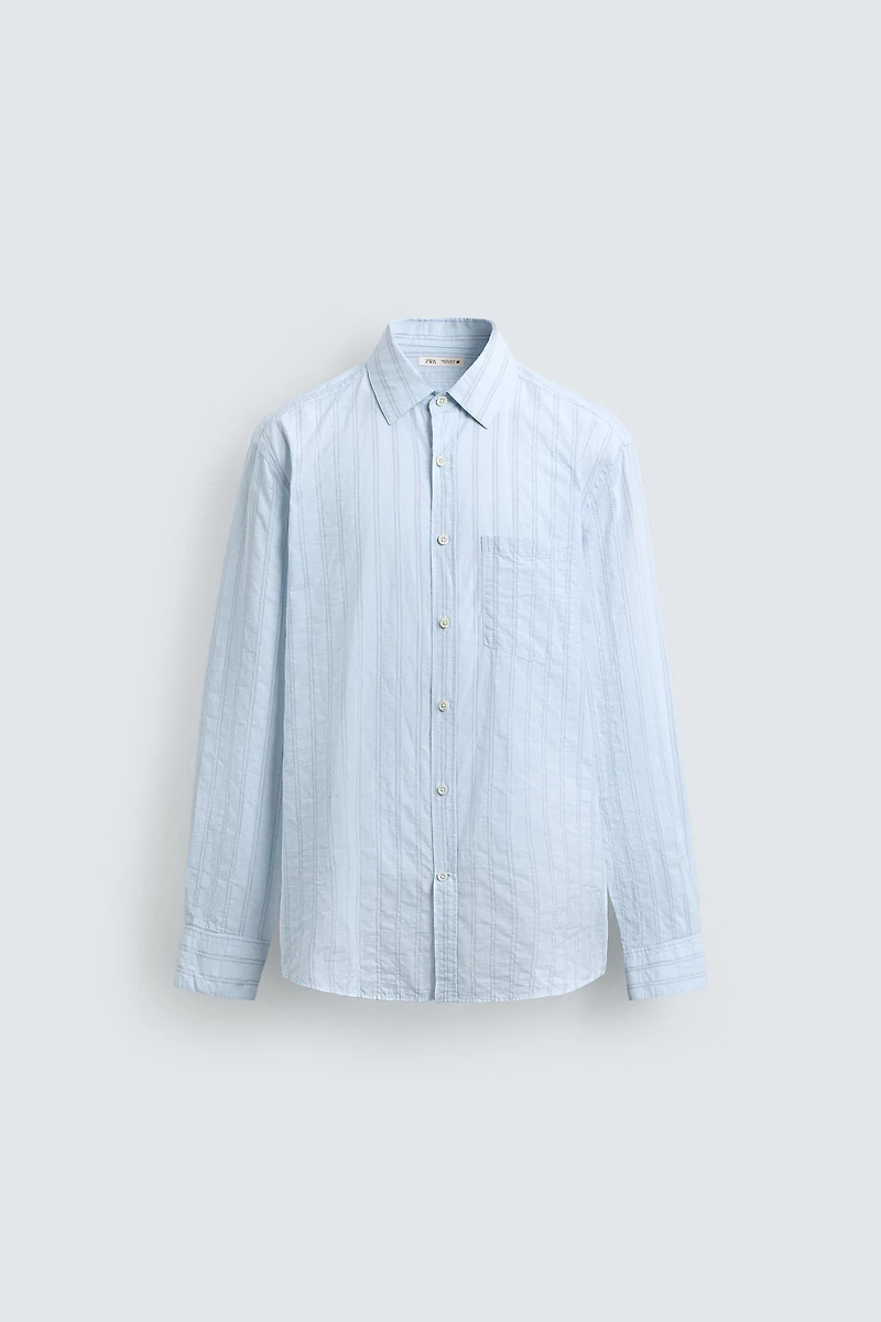 CHEMISE REGULAR FIT À RAYURES