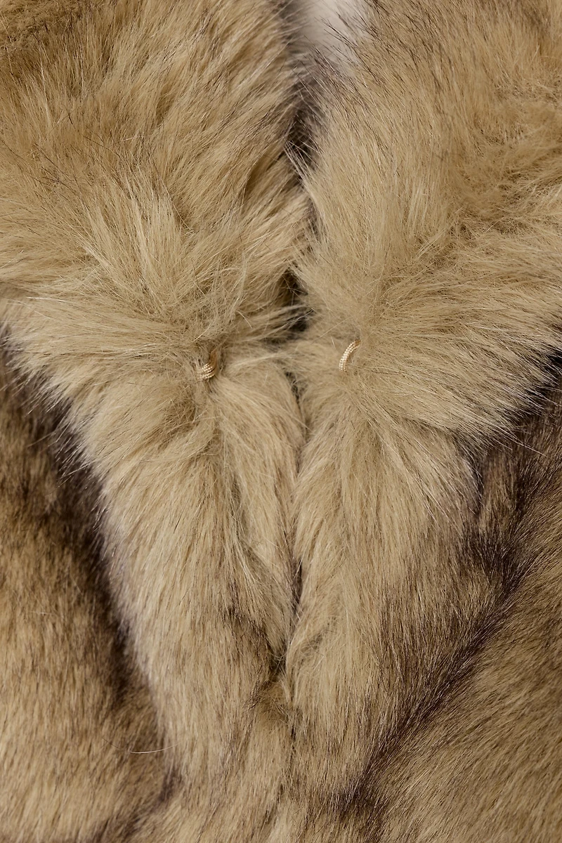 FAUX FUR SHORT COAT