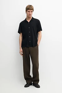 Linen suit trousers