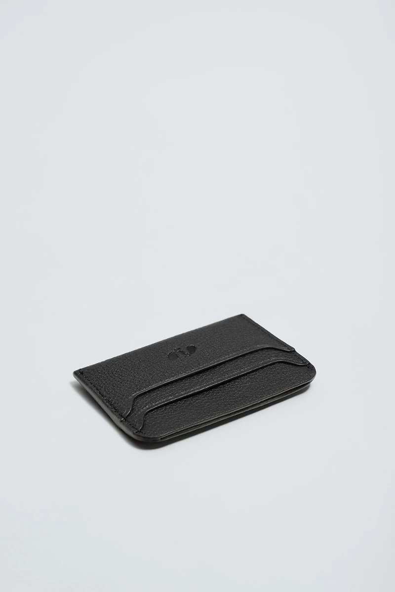 LEATHER CARD HOLDER