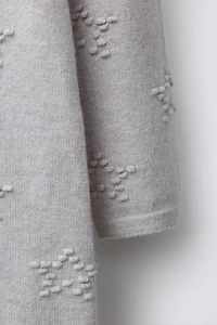 COMBINAISON LONGUE EN MAILLE AVEC ÉTOILES BRODÉES