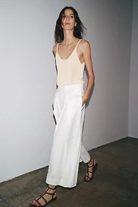 PANTALON VOLUME À PINCES ZW COLLECTION