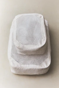 PACK ORGANISATEURS DE VOYAGE RAYURES (LOT DE 3)