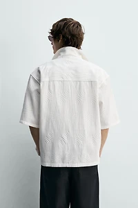 EMBROIDERED JACQUARD SHIRT