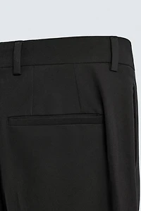 COMFORT PLEATED SUIT PANTS