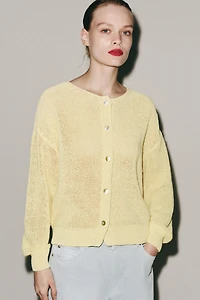 GILET RUSTIQUE EN MAILLE