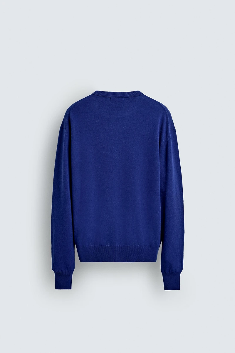 PULL EN MÉLANGE DE LAINE